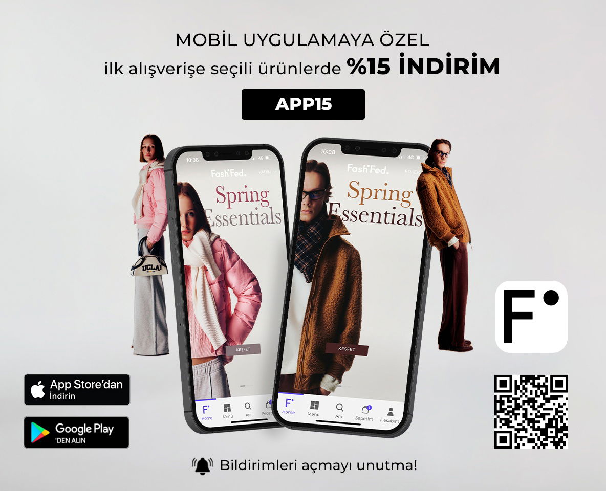 FASHFED İNDİRİM KODU: APP15