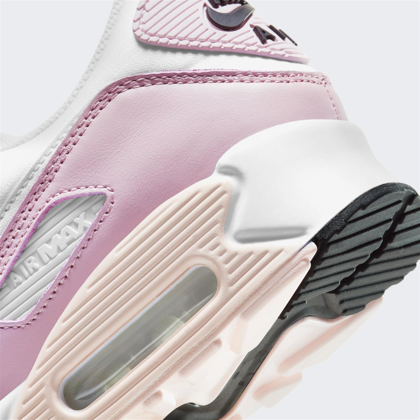 Nike Air Max 90 Kadın Krem-Lila Spor Ayakkabı