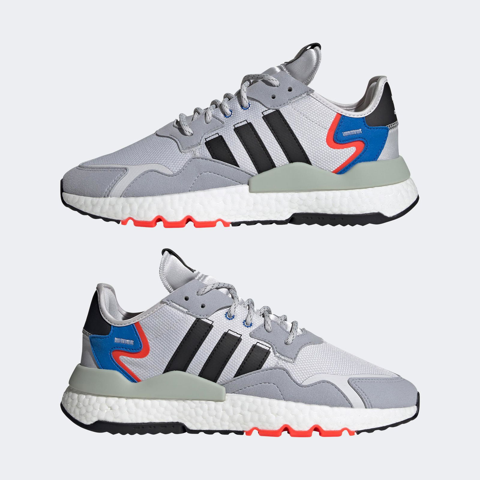 adidas Nite Jogger Gri Spor Ayakkabı