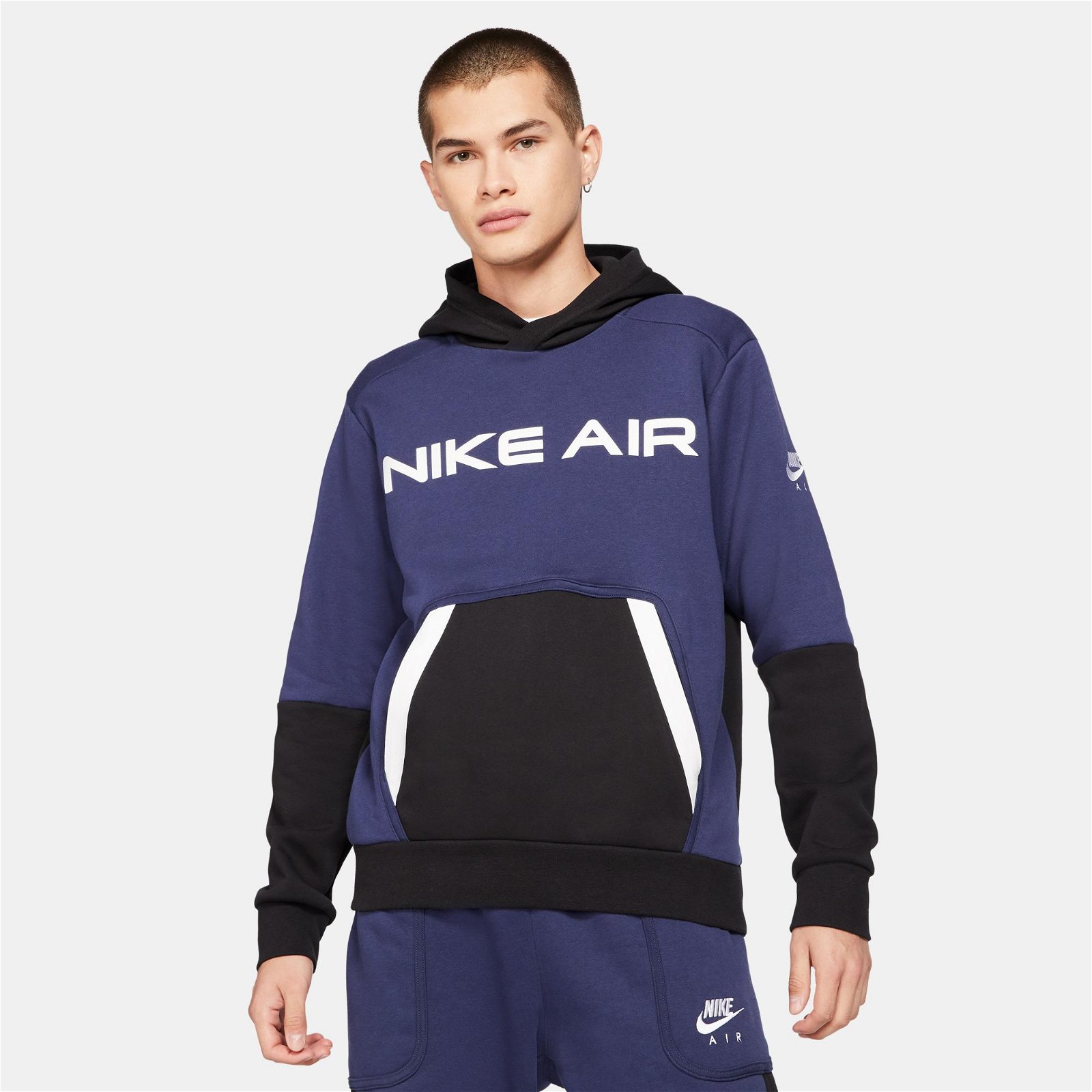 Nike Air Erkek Mavi Sweatshirt