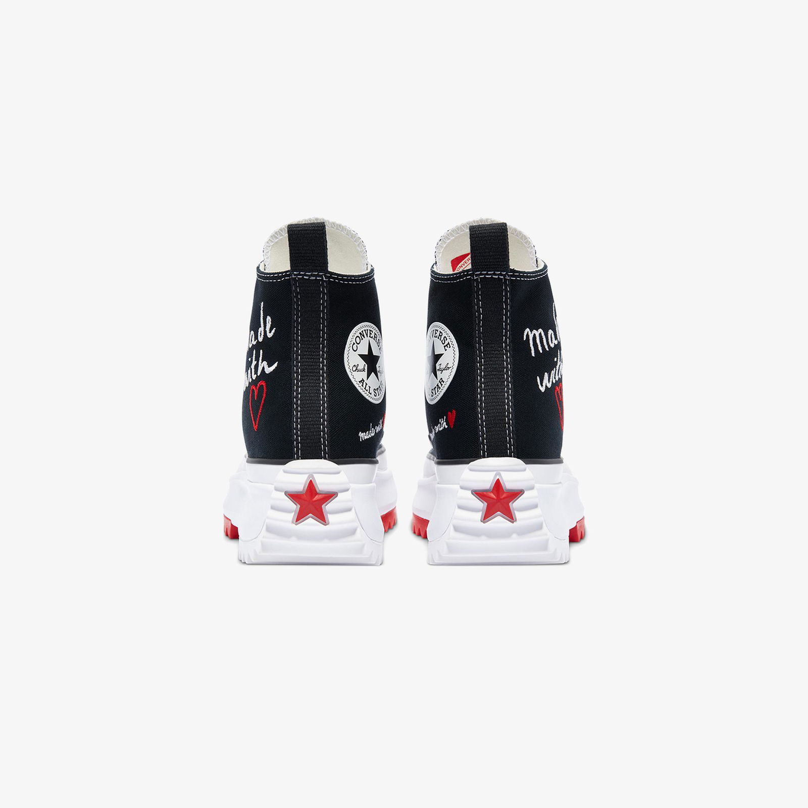 Converse Run Star Hike Hi Kadın Siyah Sneaker