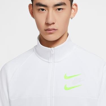  Nike Sportswear Swoosh Erkek Beyaz Eşofman Üstü