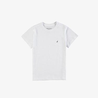  Nautica Erkek Çocuk Beyaz T-Shirt