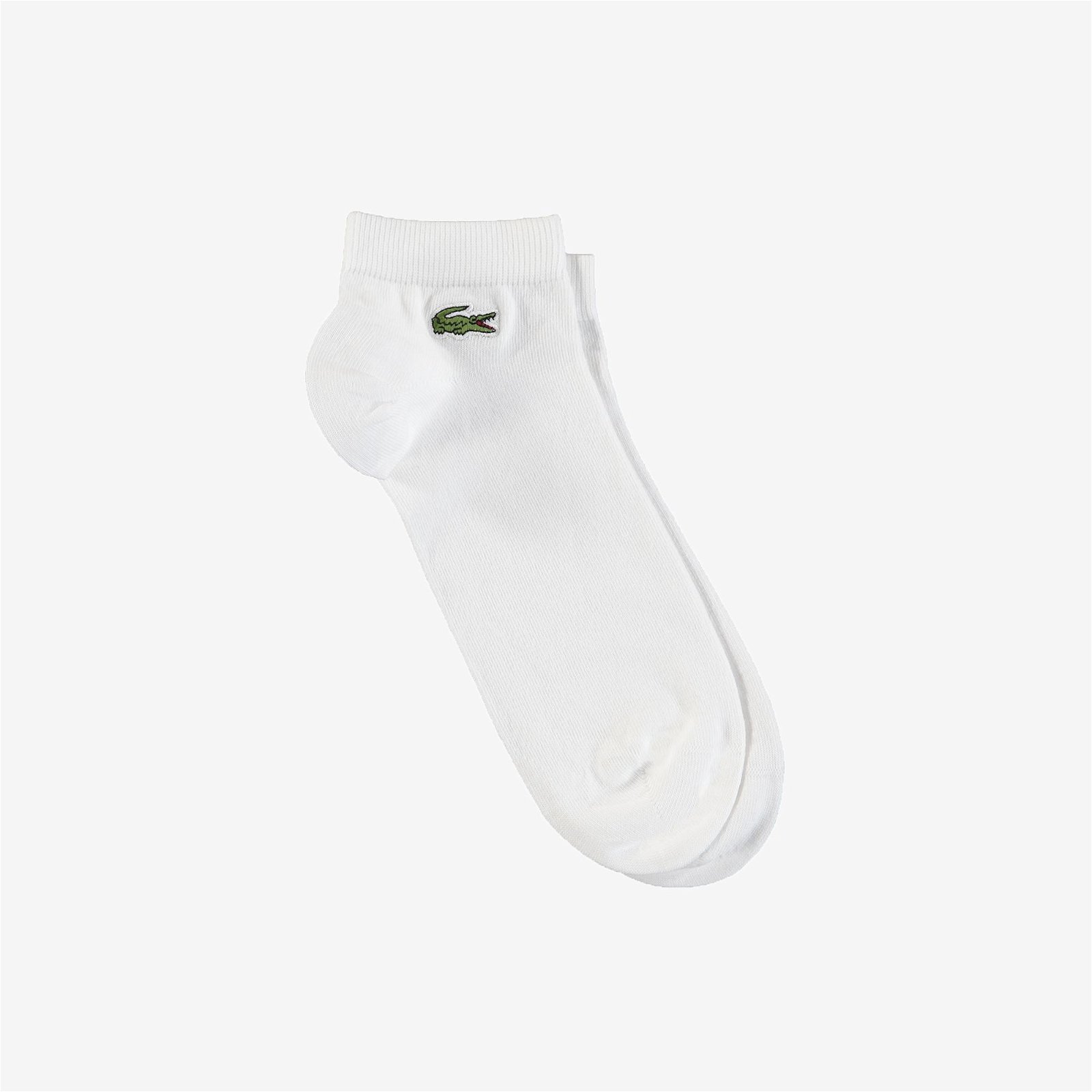 Lacoste Sport Unisex Kısa Beyaz 3'lü Çorap