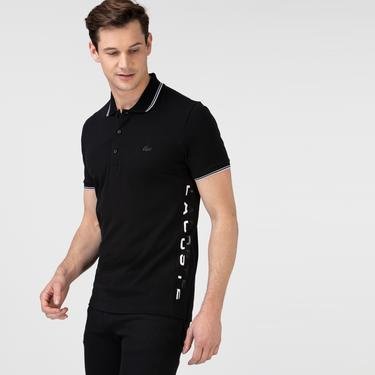  Lacoste Slim Fit Siyah Polo
