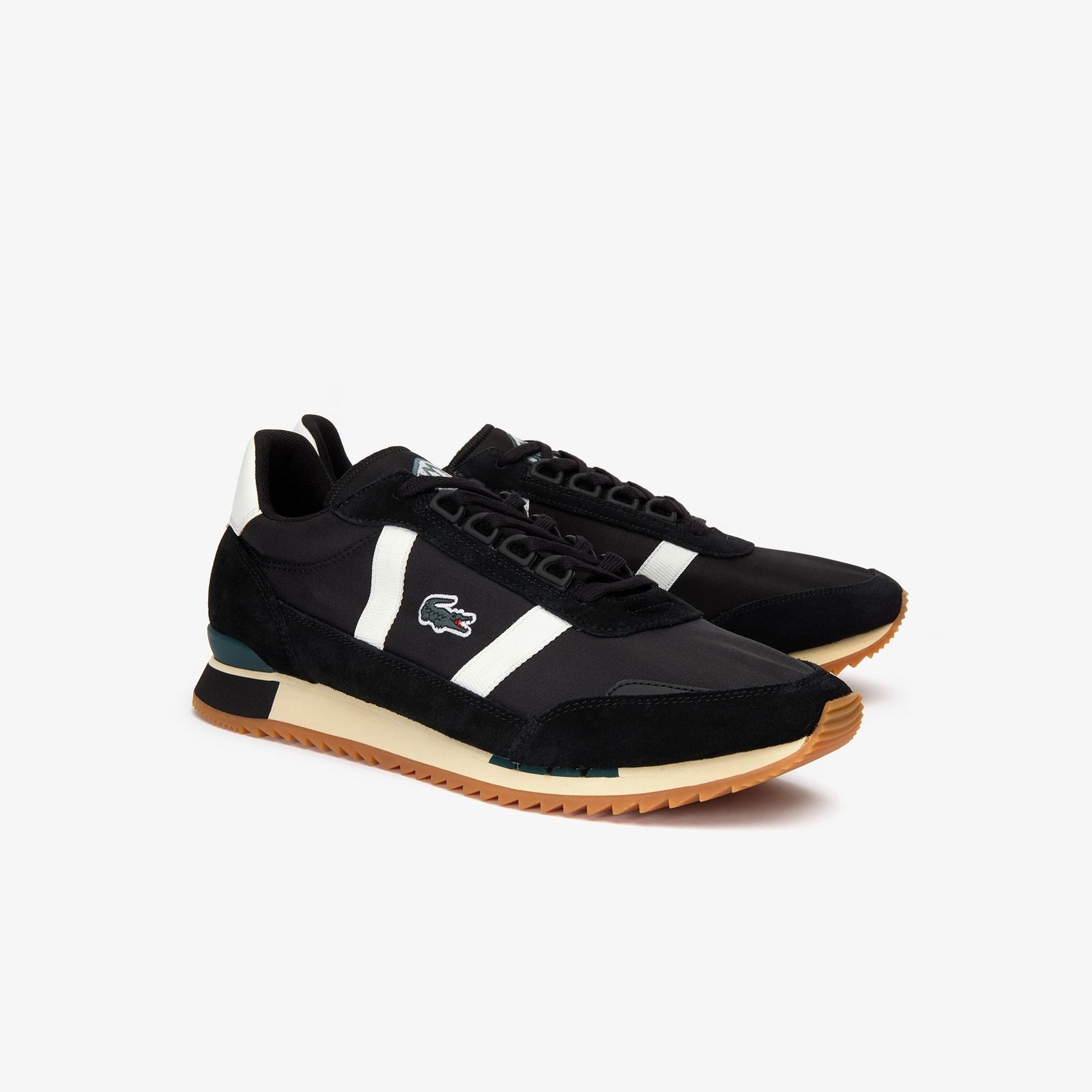 Lacoste Partner Retro 319 1 Sma Erkek Siyah - Bej Sneaker