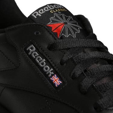  Reebok Classic Leather Siyah Spor Ayakkabı