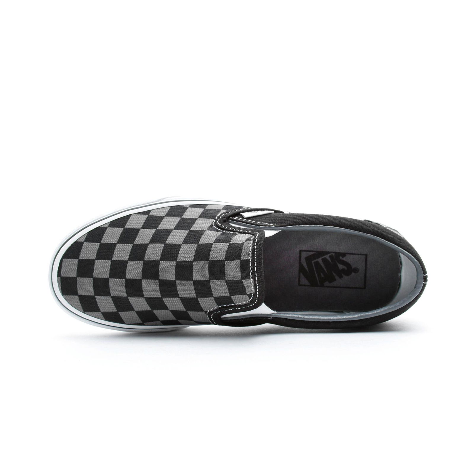 Vans Classic Slip-On Checkerboard Siyah Sneaker
