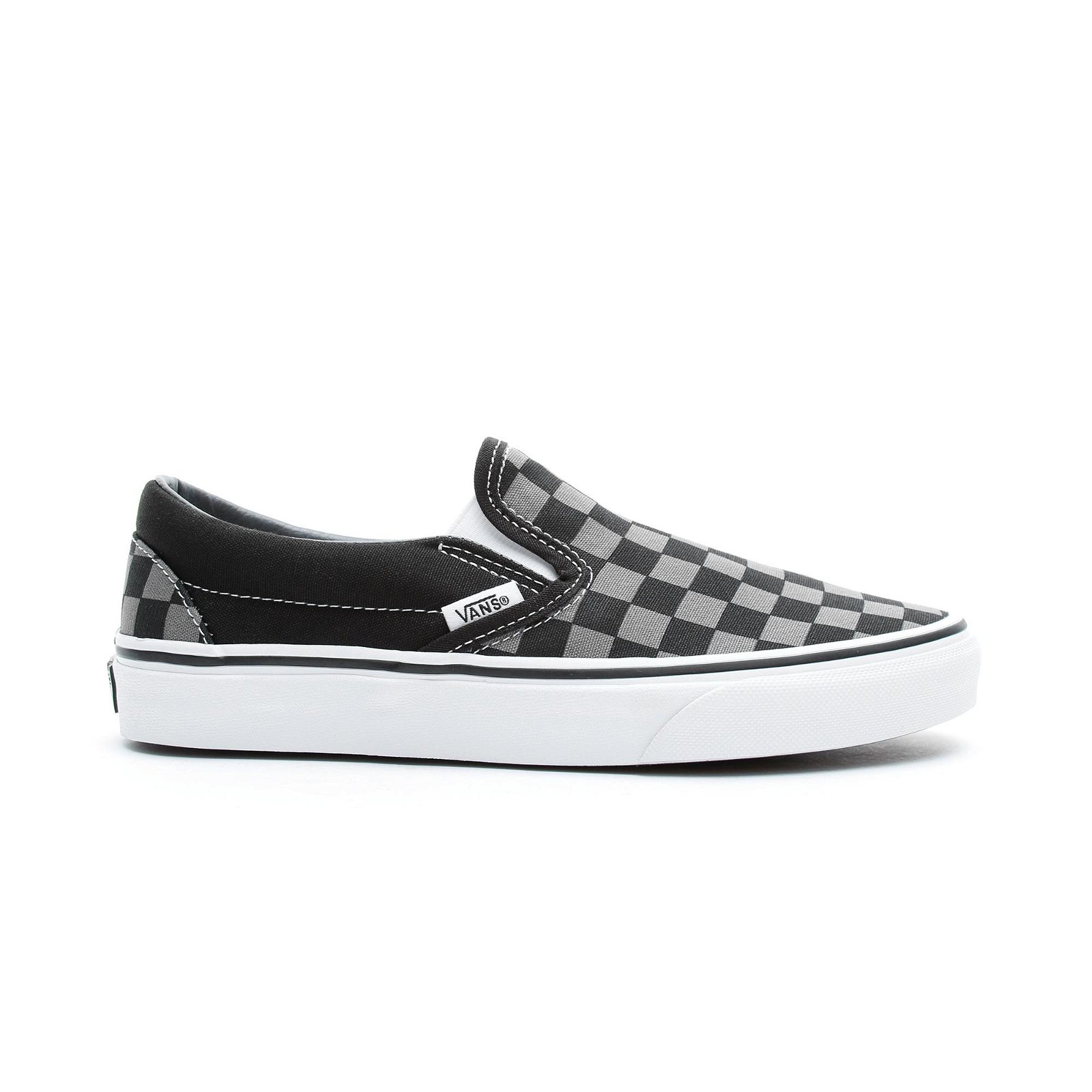 Vans Classic Slip-On Checkerboard Siyah Sneaker