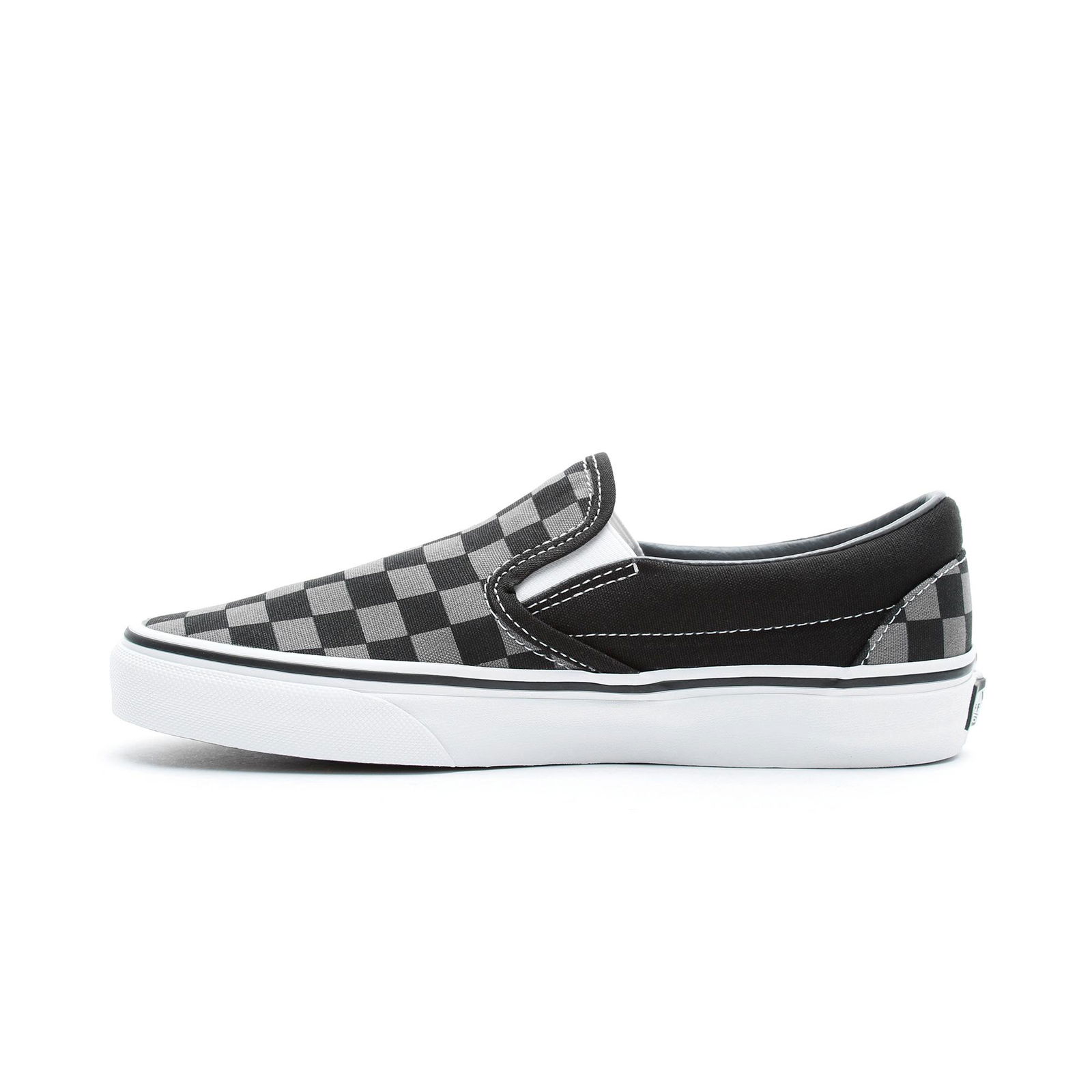 Vans Classic Slip-On Checkerboard Siyah Sneaker