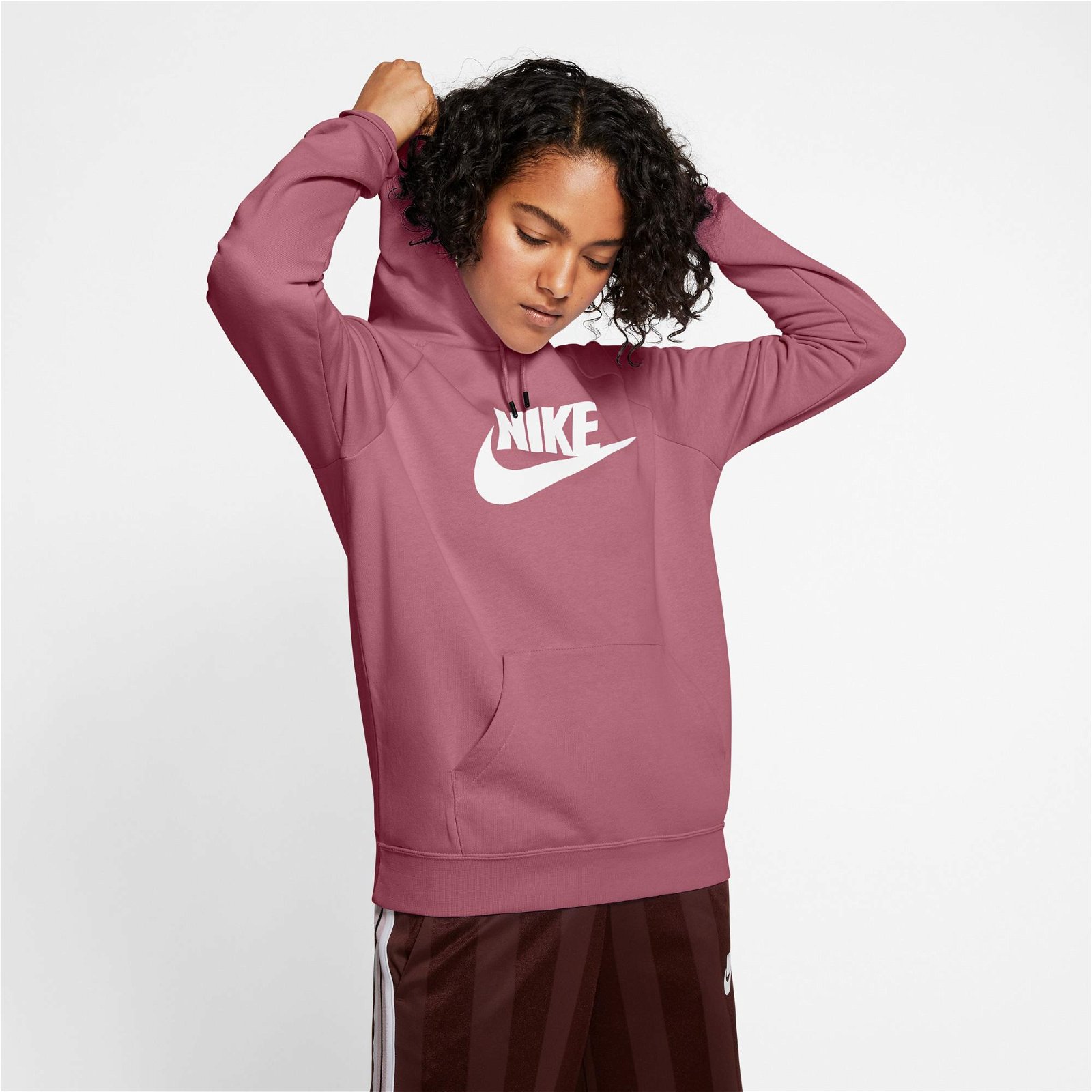 Nike Sportswear Essential Kadın Pembe Sweatshirt