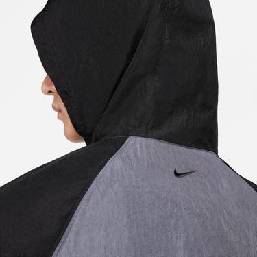  Nike Sportswear Swoosh Dokuma Siyah Ceket