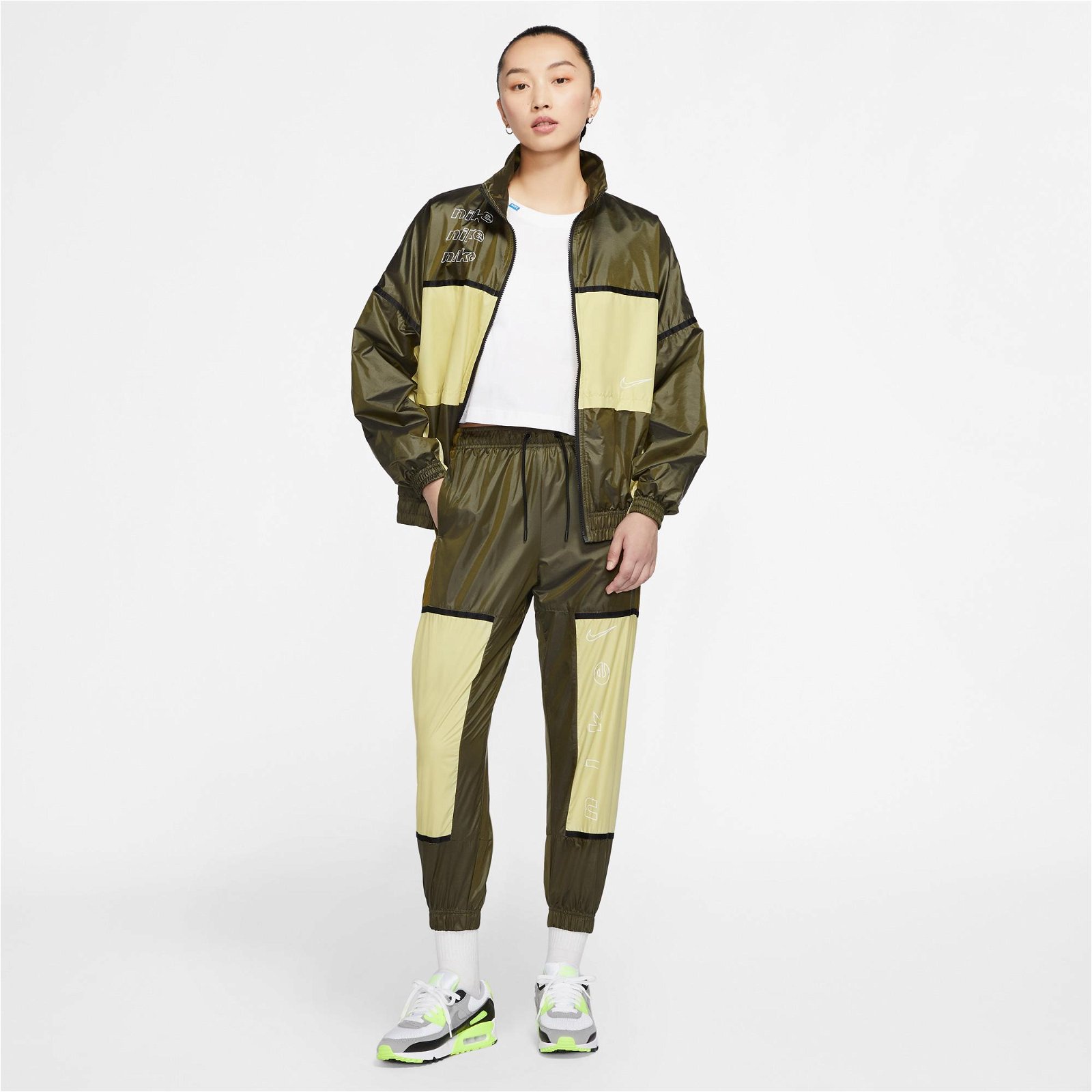 Nike Sportswear Archive Rmx Yeşil Ceket