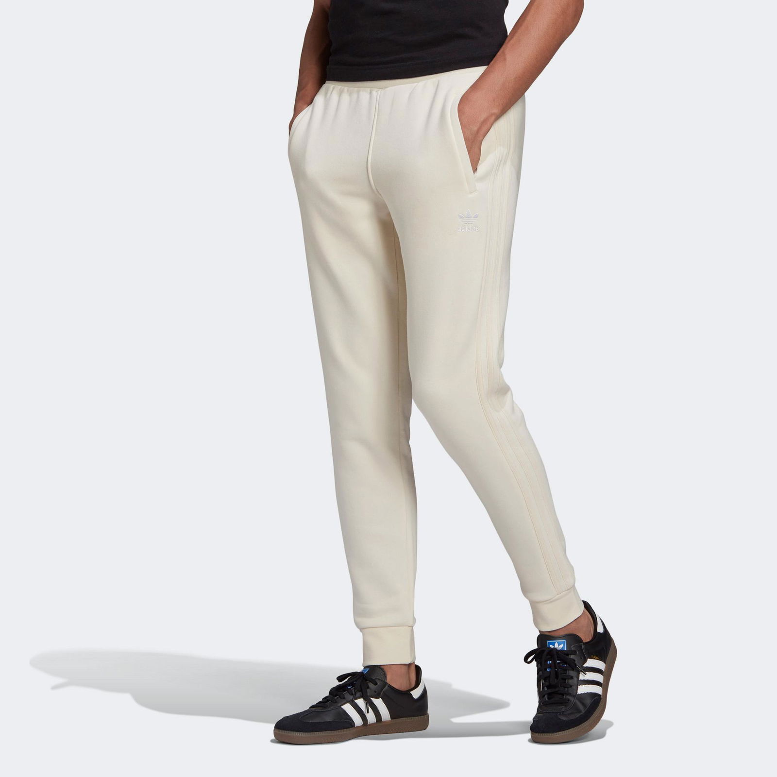 adidas 3-Stripes Bej Eşofman Altı