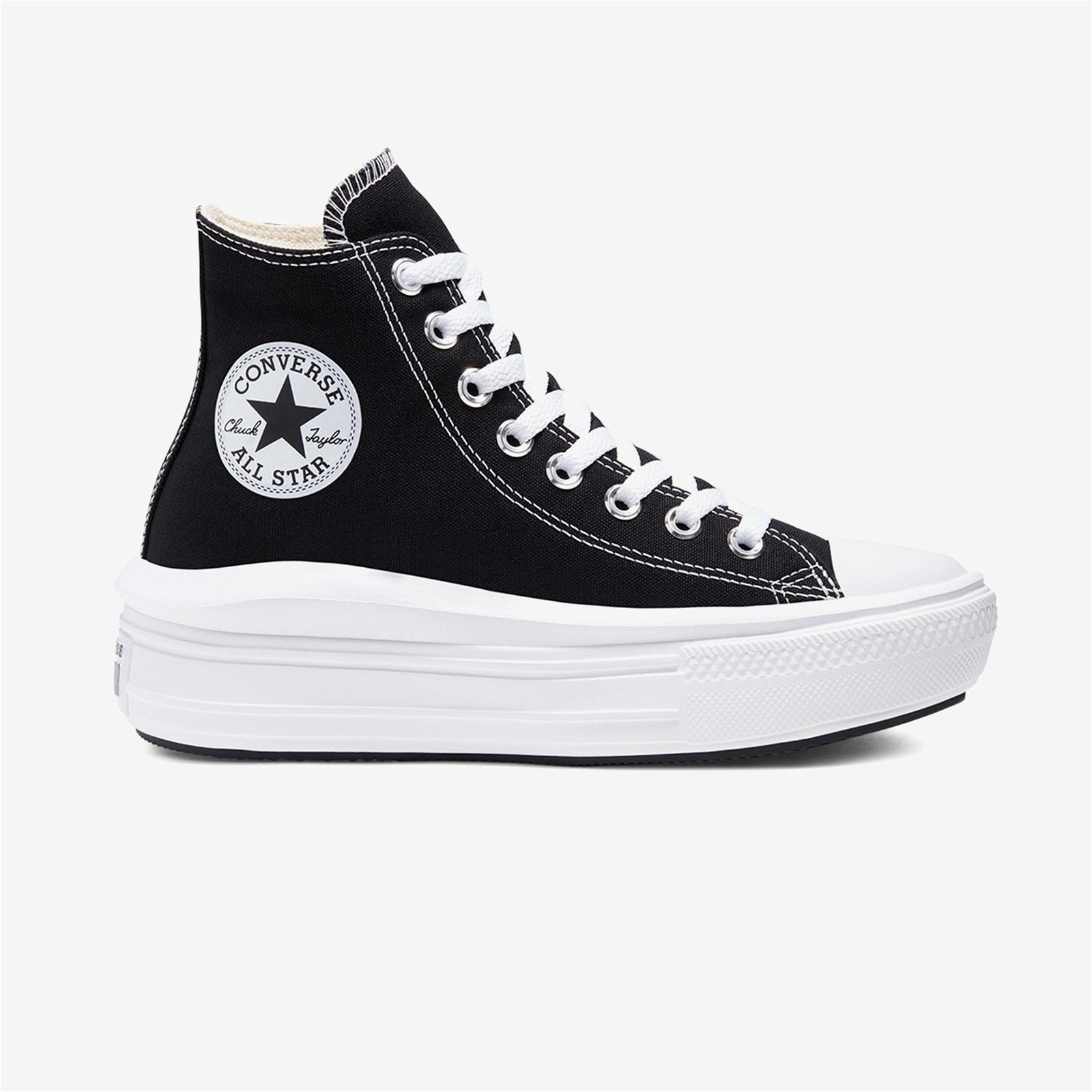 Converse Chuck Taylor All Star Move Platform Hi Unisex Siyah Sneaker