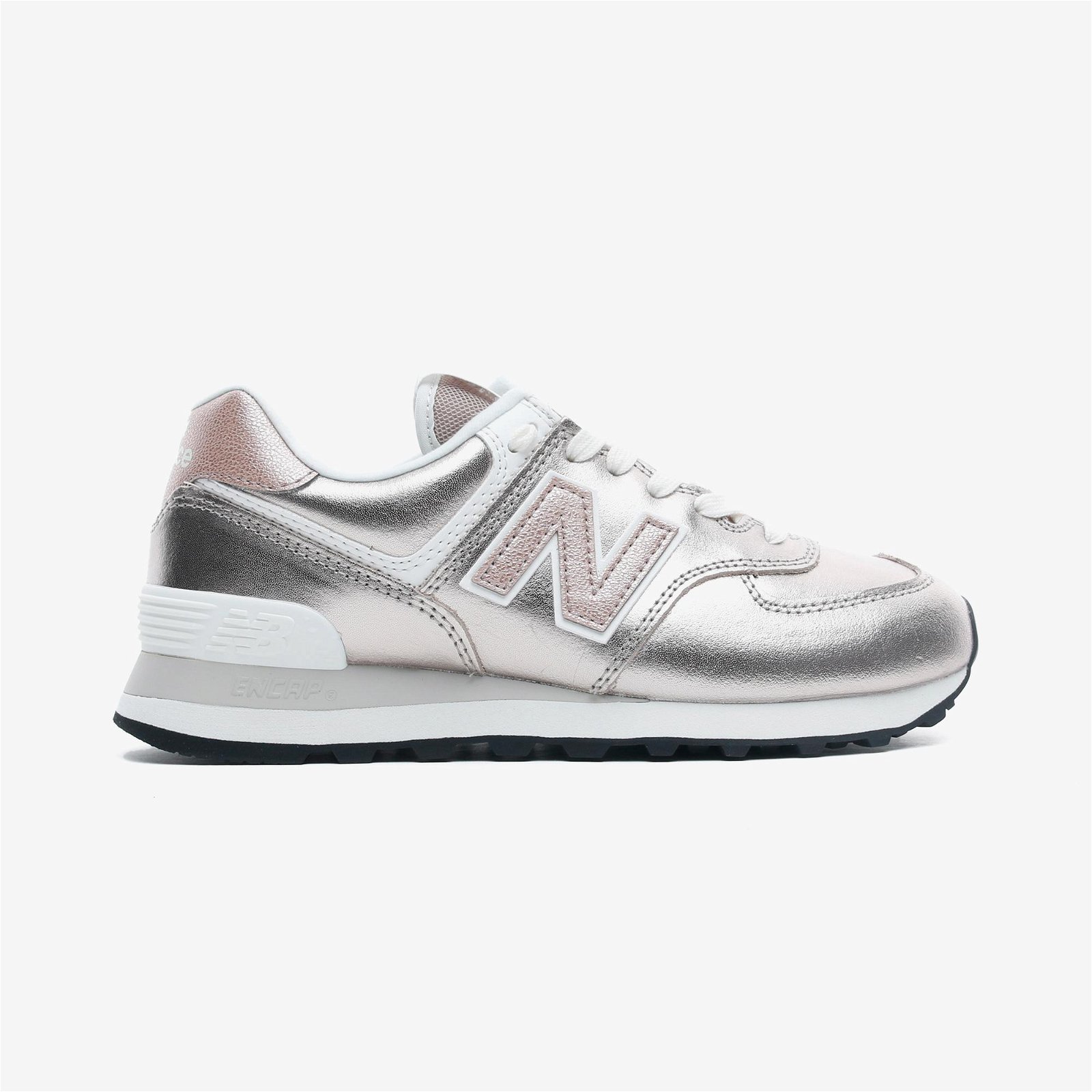 New Balance 574 Gümüş Rengi Spor Ayakkabı