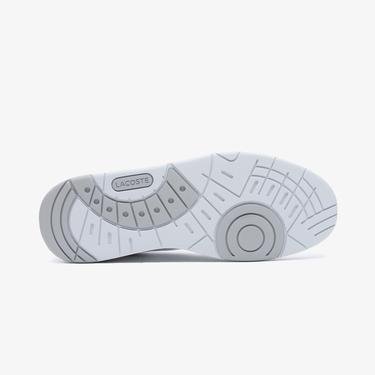  Lacoste T-Clip 0721 2 Sma Beyaz-Gri Spor Ayakkabı