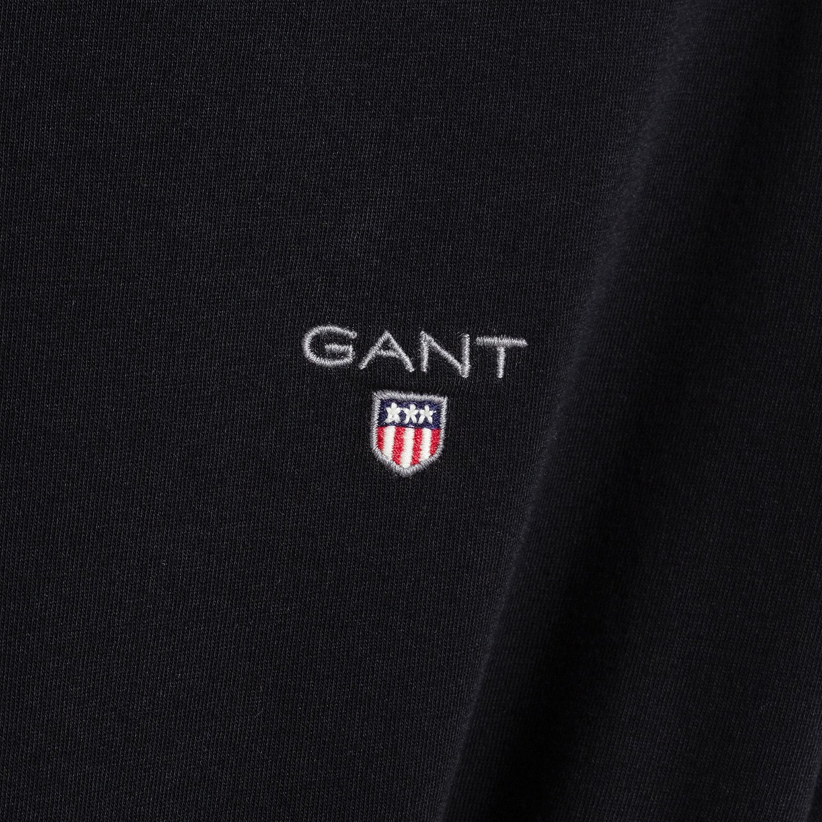 Gant Siyah Slim Fit T-Shirt