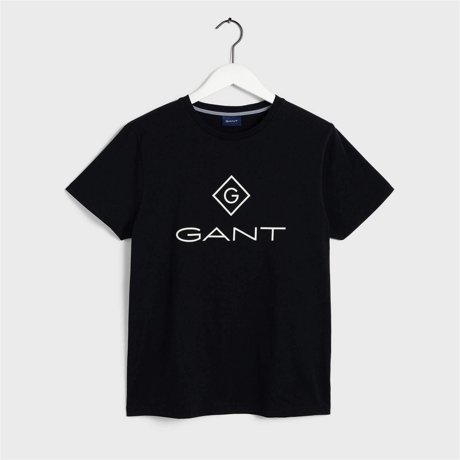 Gant Siyah Regular Fit T-Shirt