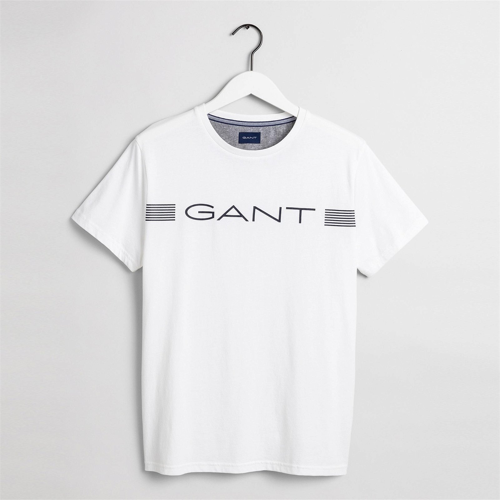 Gant Beyaz Regular Fit T-Shirt