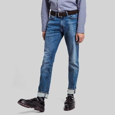  Gant Lacivert Extra Slim Jean Pantolon