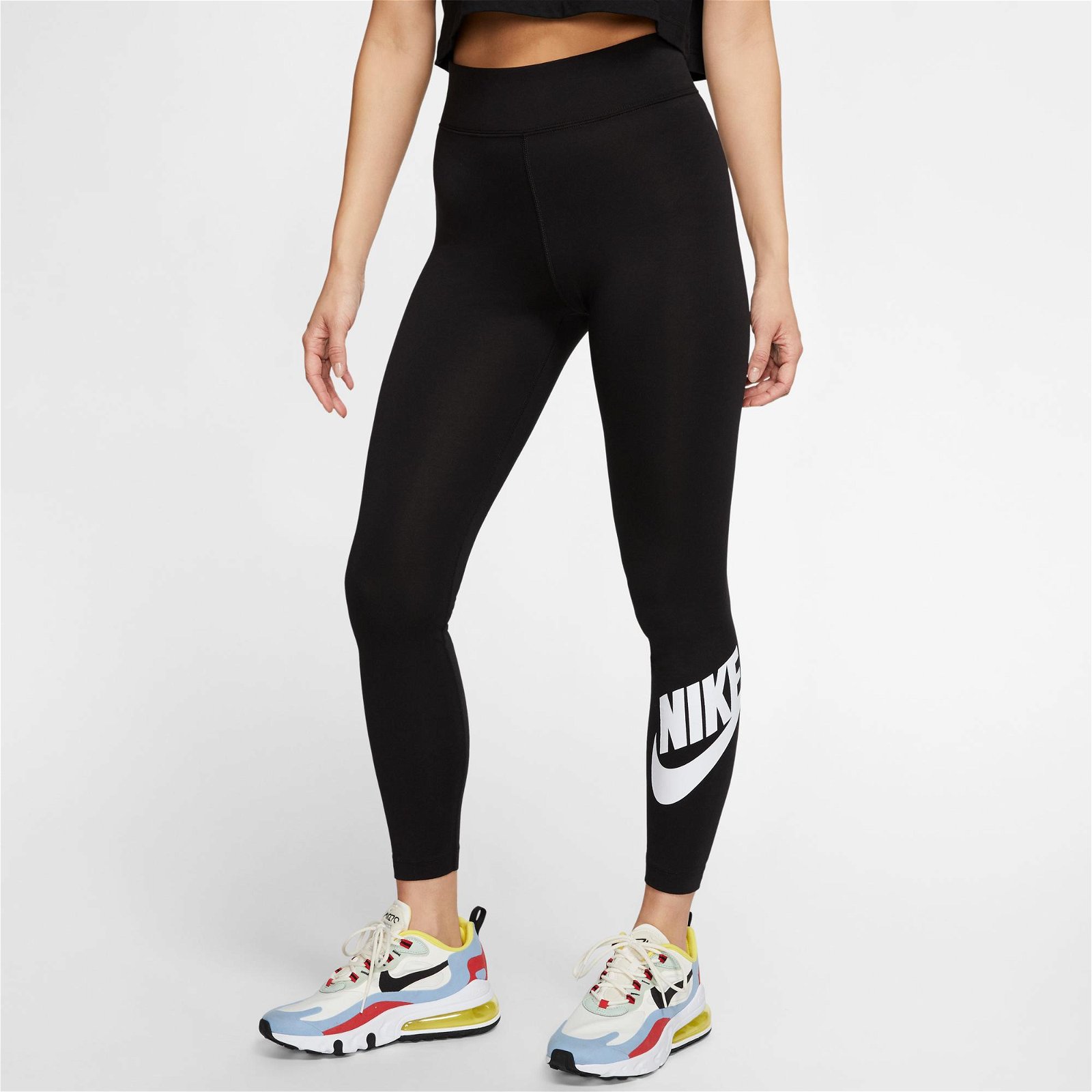 Nike Sportswear Leg-A-See Siyah Tayt