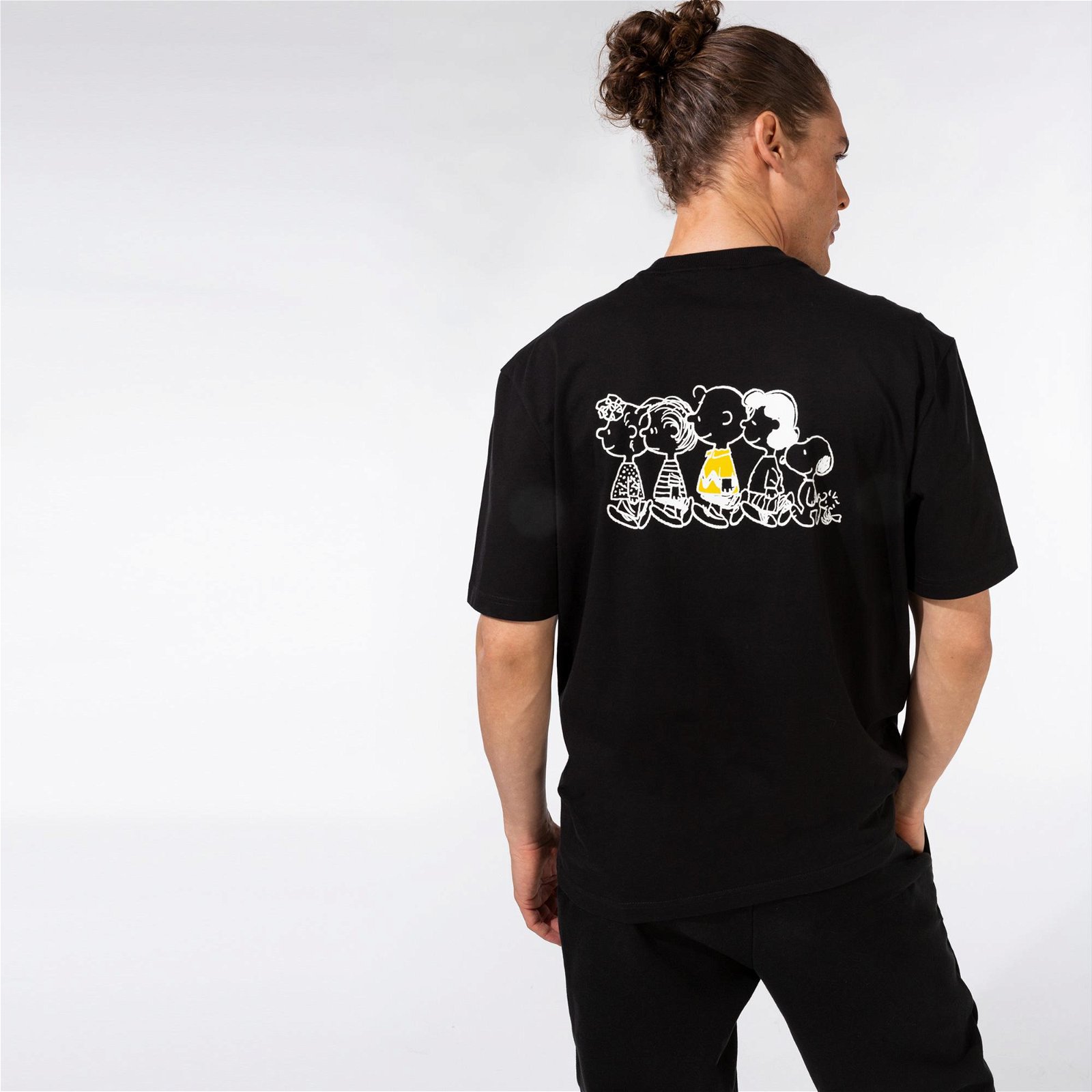 Puma X Peanuts Siyah T-Shirt