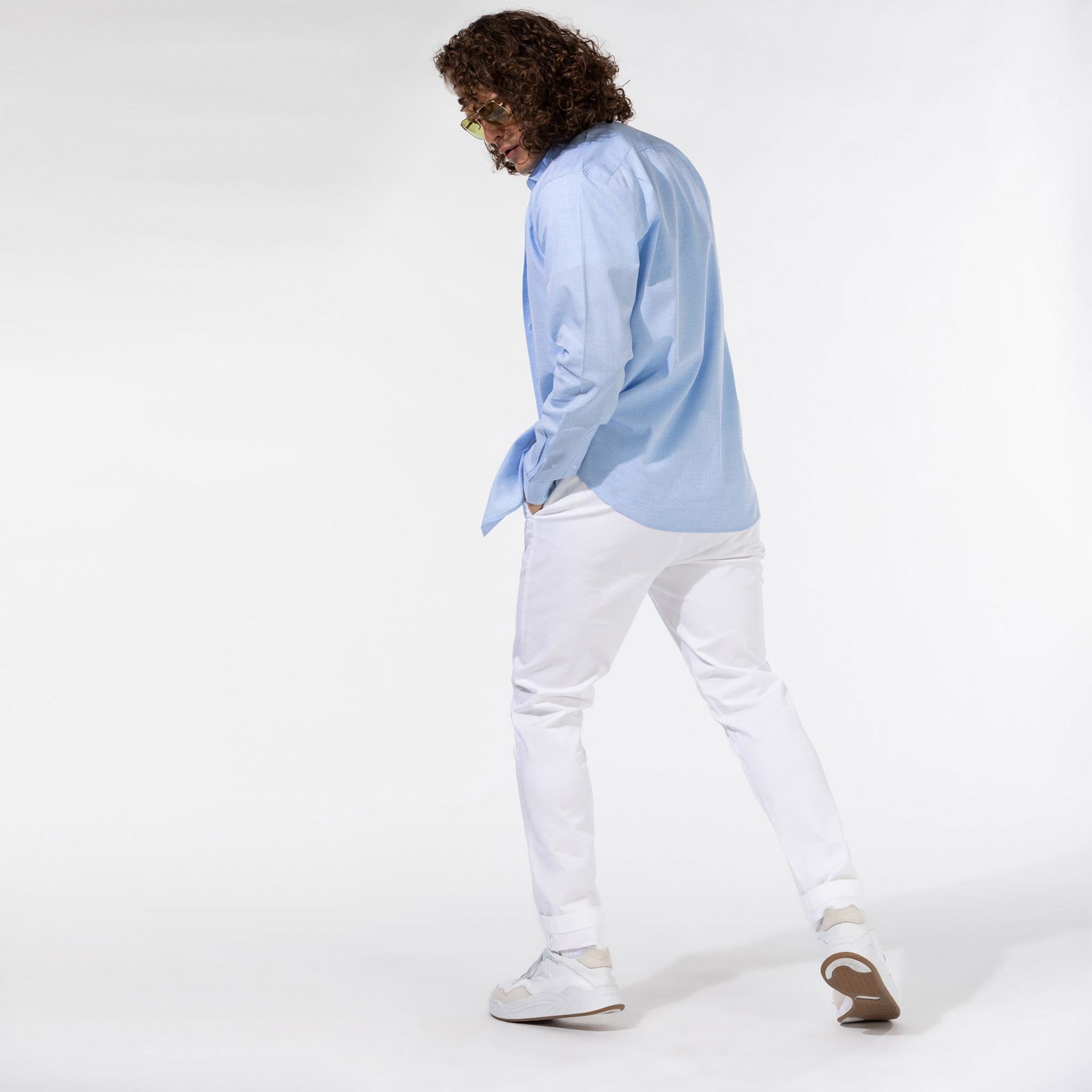 Lacoste Slim Fit Beyaz Pantolon