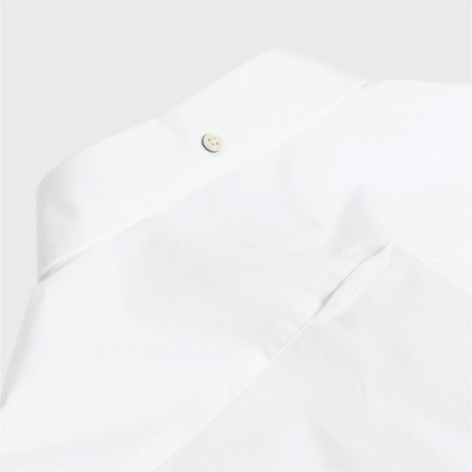 Gant Erkek Beyaz Fitted Gömlek
