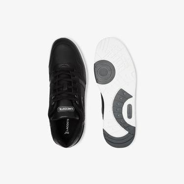 Lacoste T-Clip 0721 2 Sma Siyah-Antrasit Spor Ayakkabı
