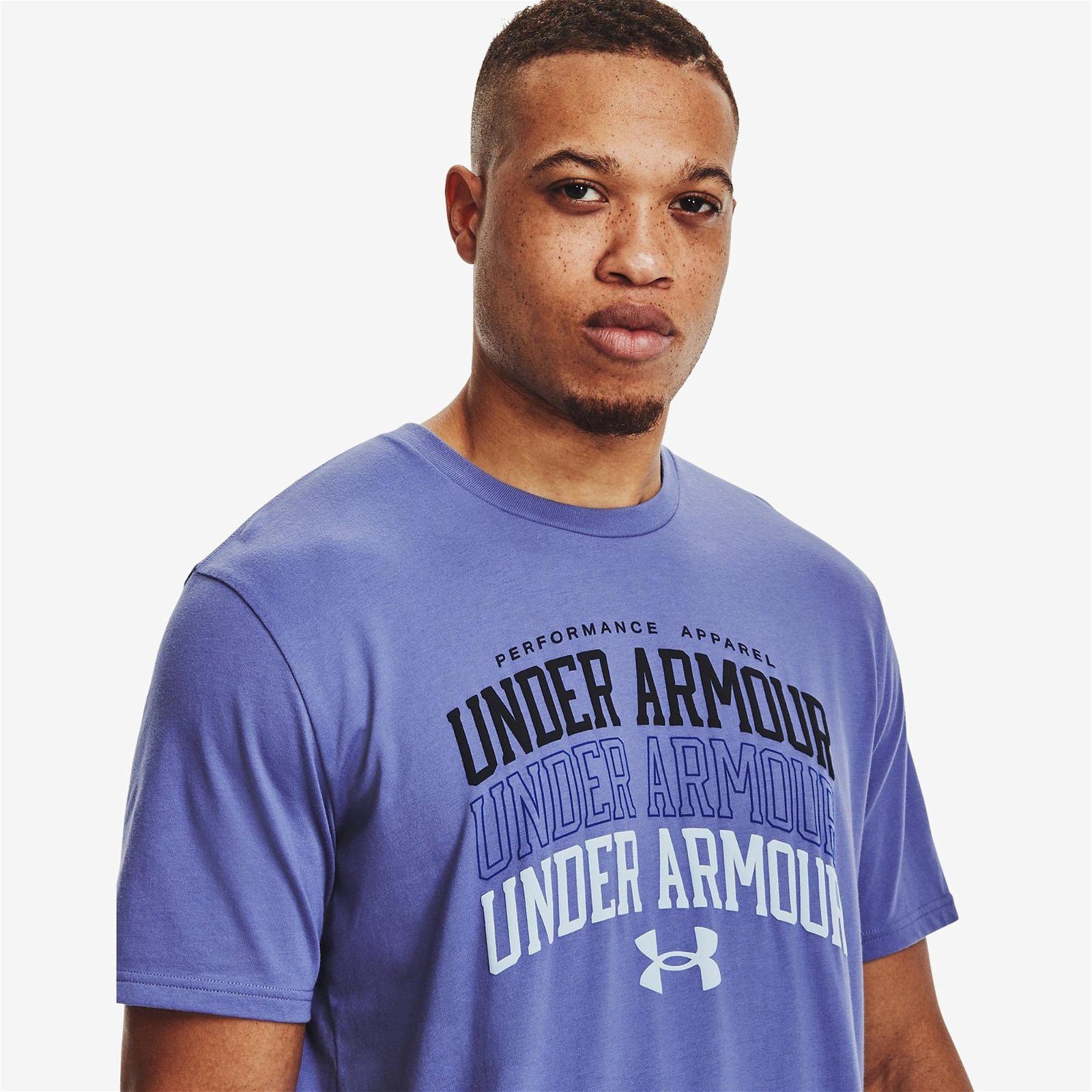 Under Armour Multi Color Collegiate Mavi T-Shirt