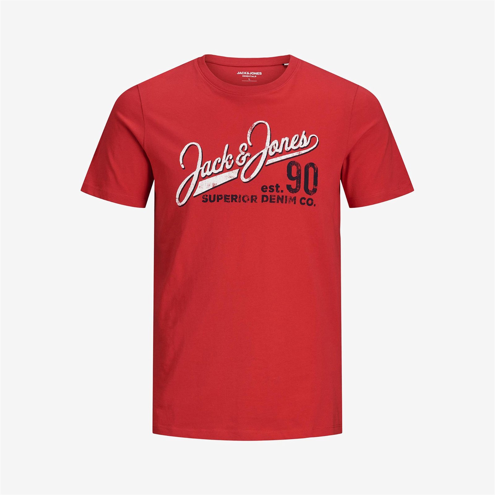 Jack & Jones Jjelogo Erkek Kırmızı T-Shirt