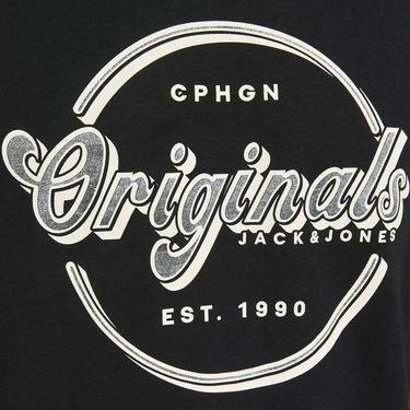  Jack & Jones Jorbrians Erkek Siyah T-Shirt