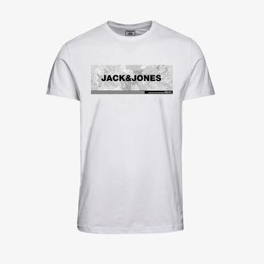  Jack & Jones Jcocampa Erkek Beyaz T-Shirt