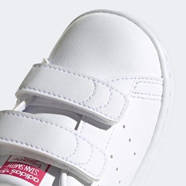 adidas Stan Smith Bebek Kırmızı-Beyaz Spor Ayakkabı