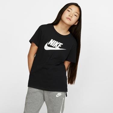  Nike Sportswear Basic Futura Çocuk Siyah T-Shirt