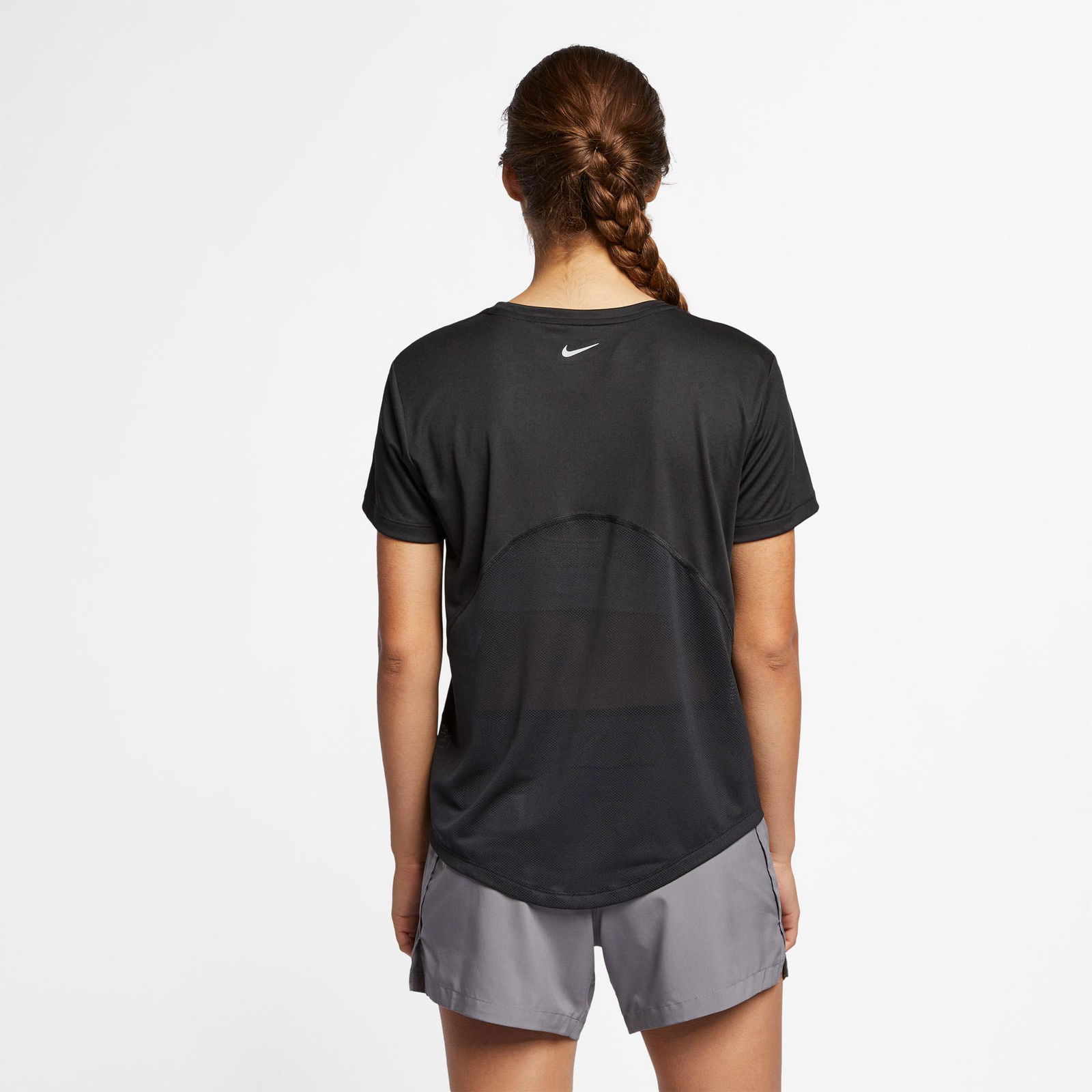 Nike Miler Kadın Siyah T-Shirt