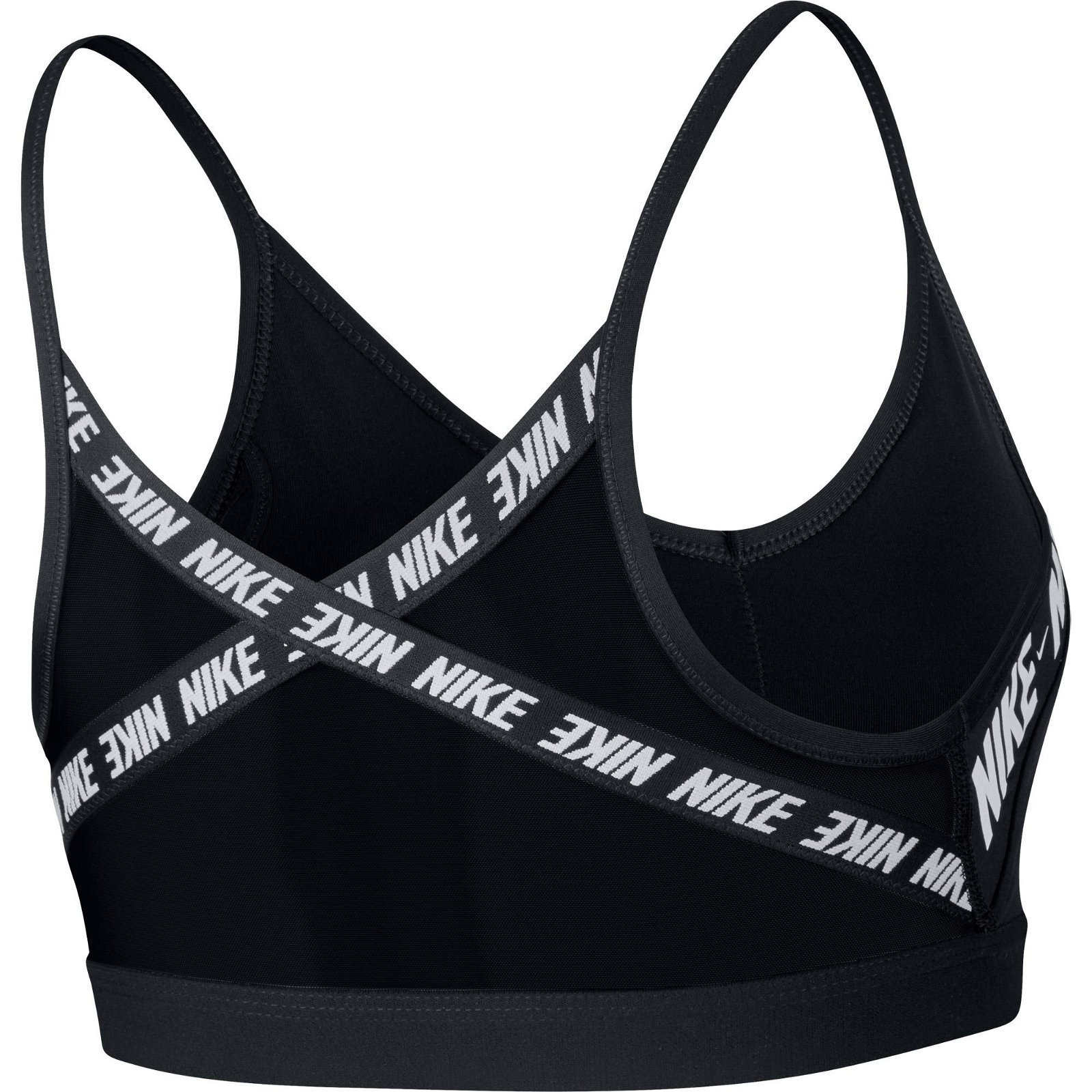 Nike Dri-Fit Indy Logo Kadın Siyah Bra