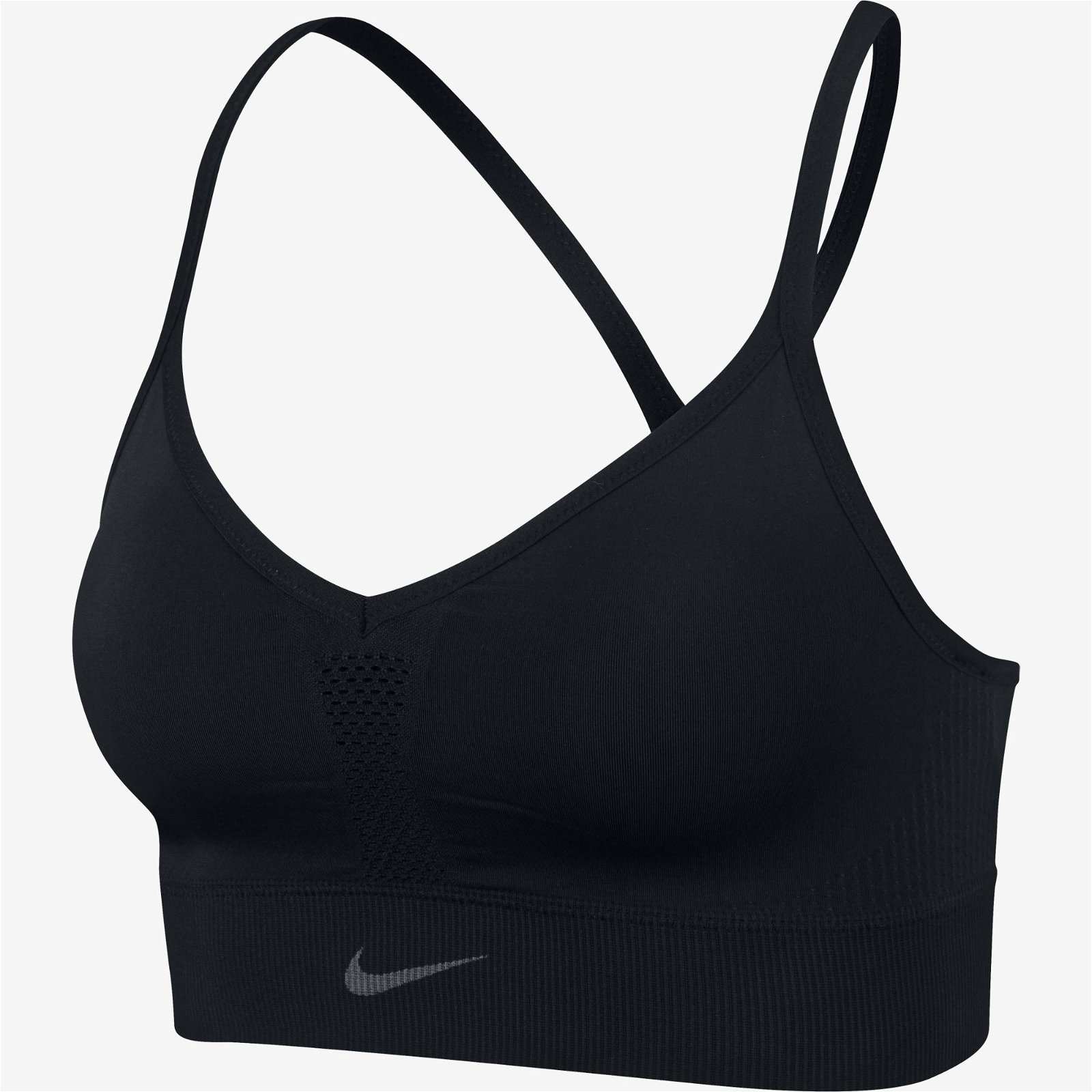 Nike Dri-Fit Indy Seamless Kadın Siyah Bra