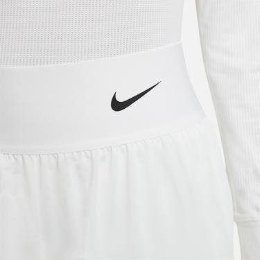  Nike Court Dri-Fit Advantage Kadın Beyaz Şort