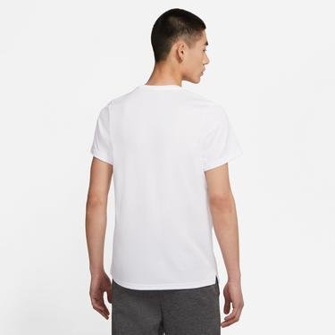  Nike Dry Superset Energy Erkek Beyaz T-Shirt