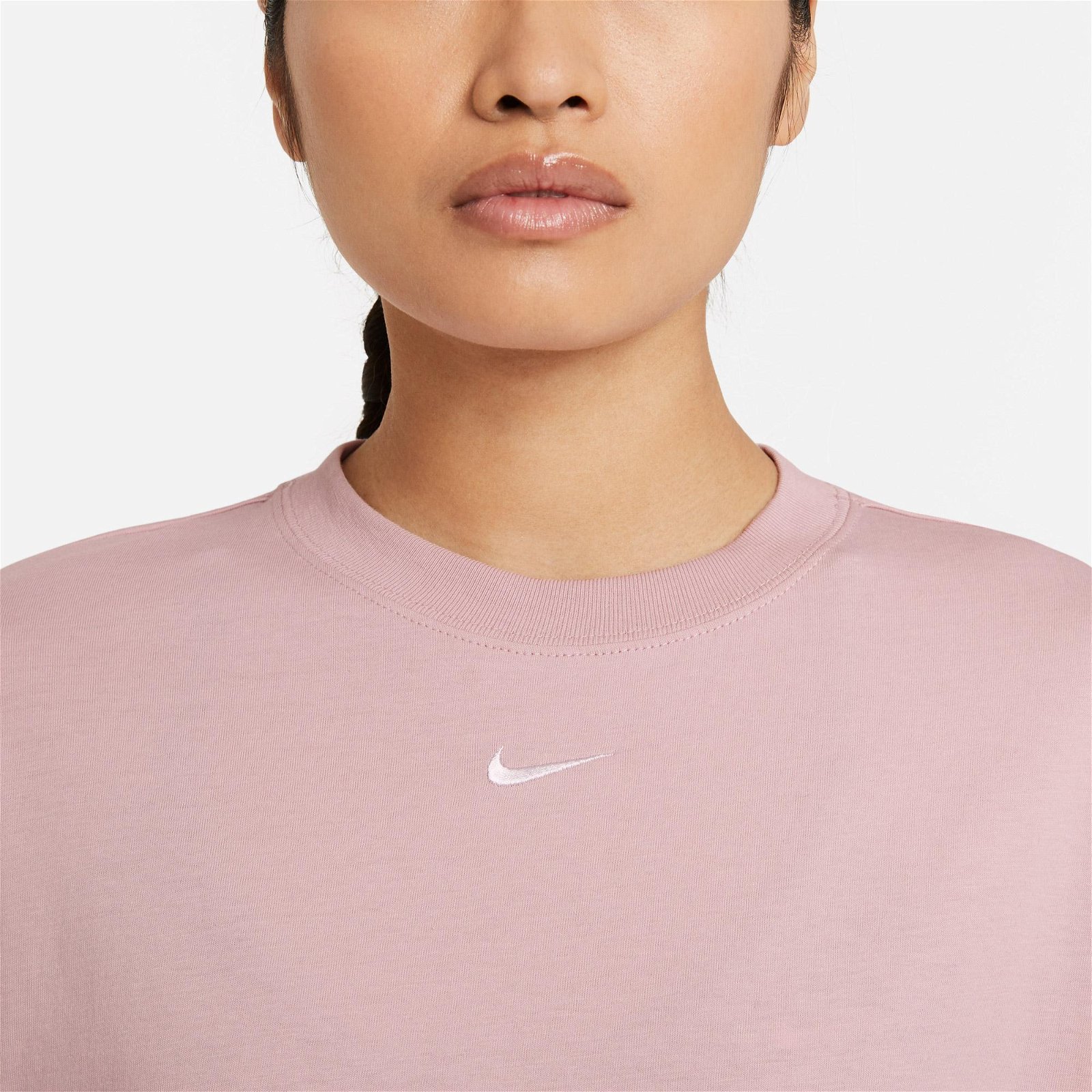Nike Sportswear Essential Kadın Lila Rengi Elbise