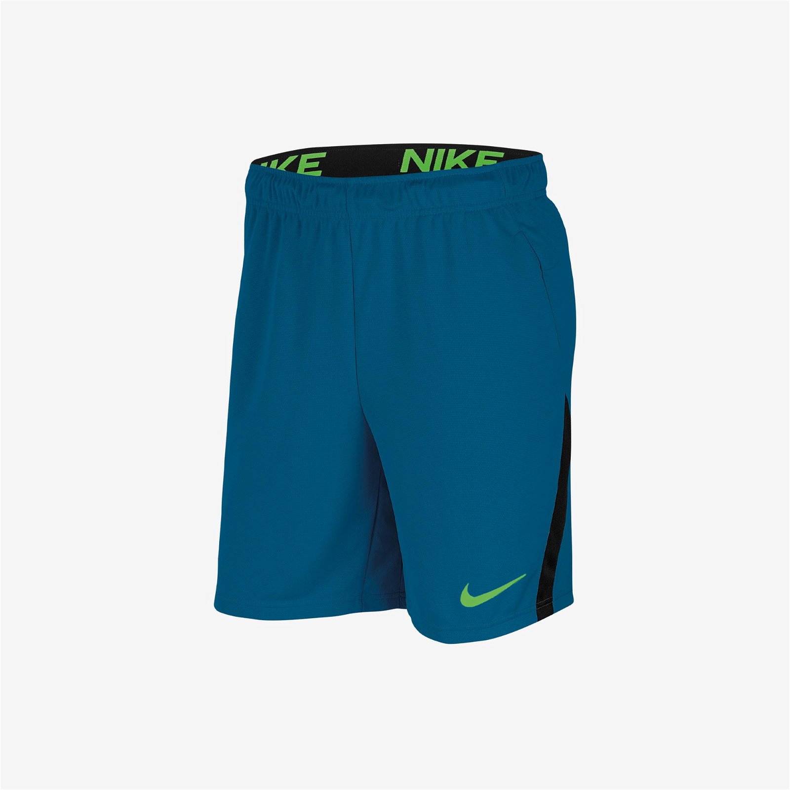 Nike Dri-Fit Knit Train Erkek Turkuaz Şort