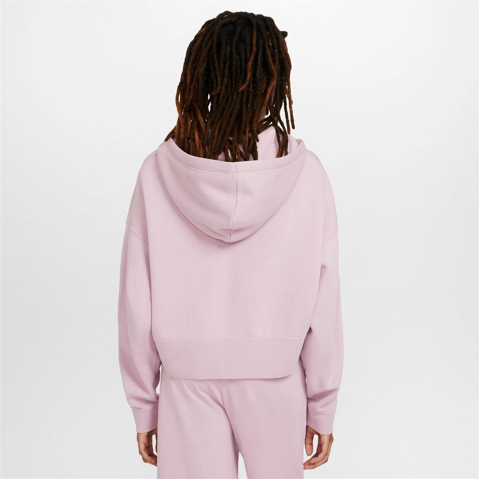 Nike Sportswear Fleece Trend Kadın Lila Rengi Kapüşonlu Sweatshirt