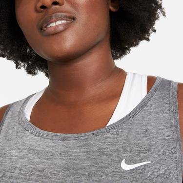  Nike Court Dri-Fit Advantage Kadın Gri Elbise
