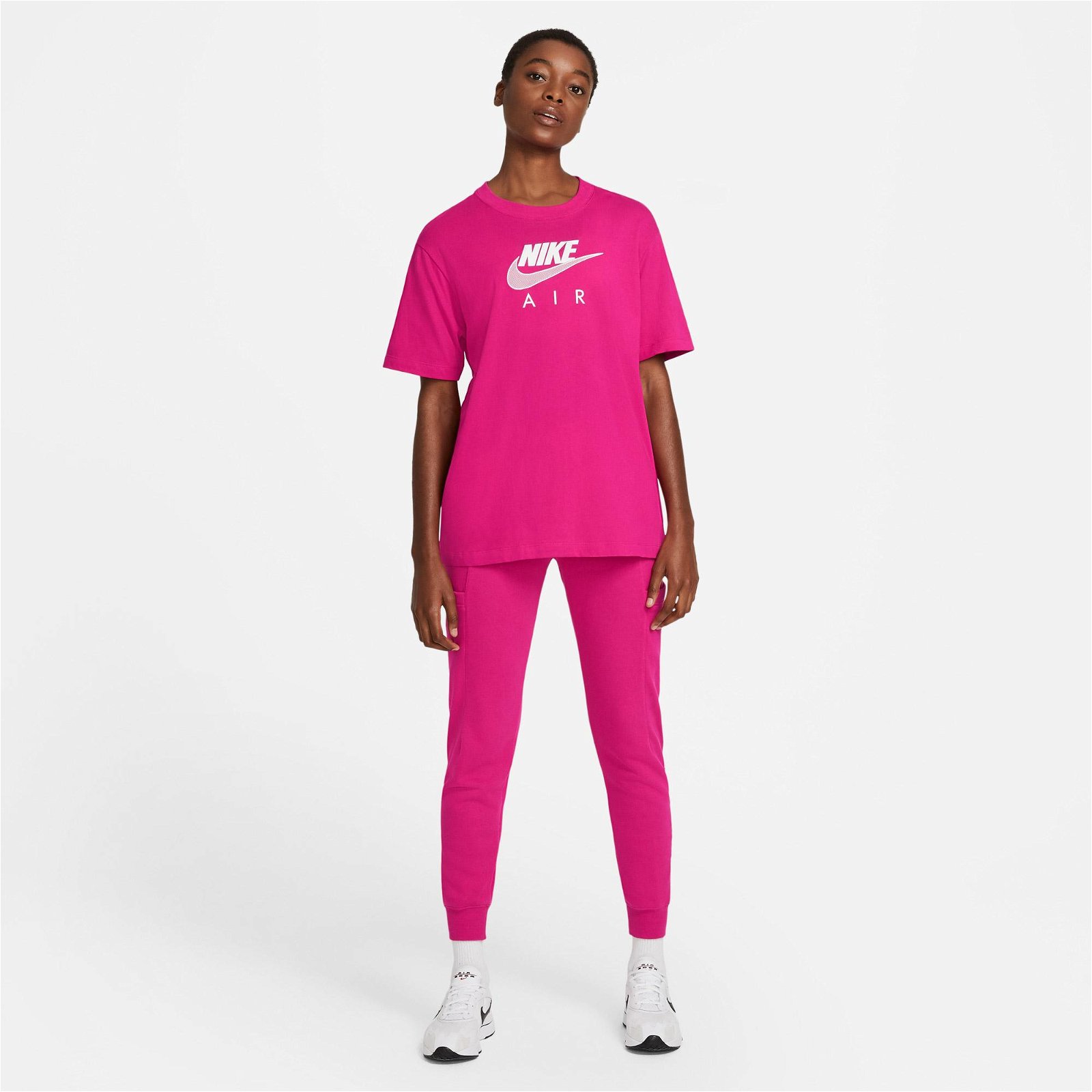 Nike Air Boyfriend Kadın Pembe T-Shirt