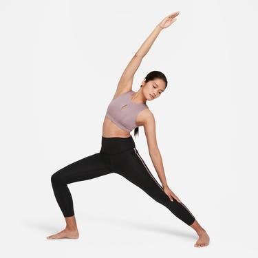  Nike Yoga Novelty 7/8 Kadın Siyah Tayt