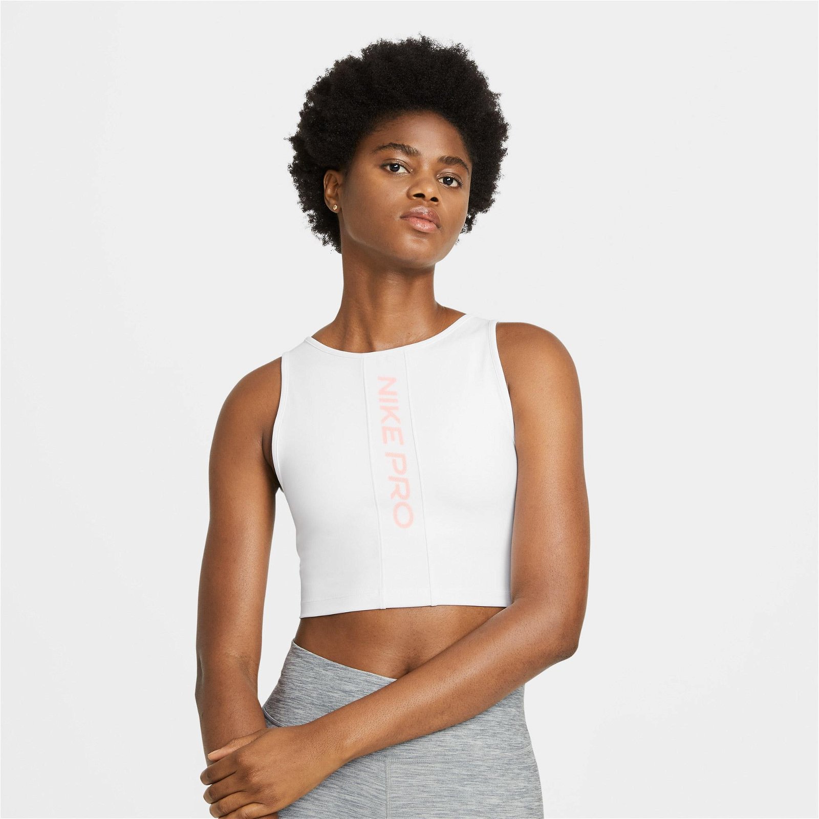 Nike Femme Novelty Pp2 Kadın Beyaz Kolsuz T-Shirt