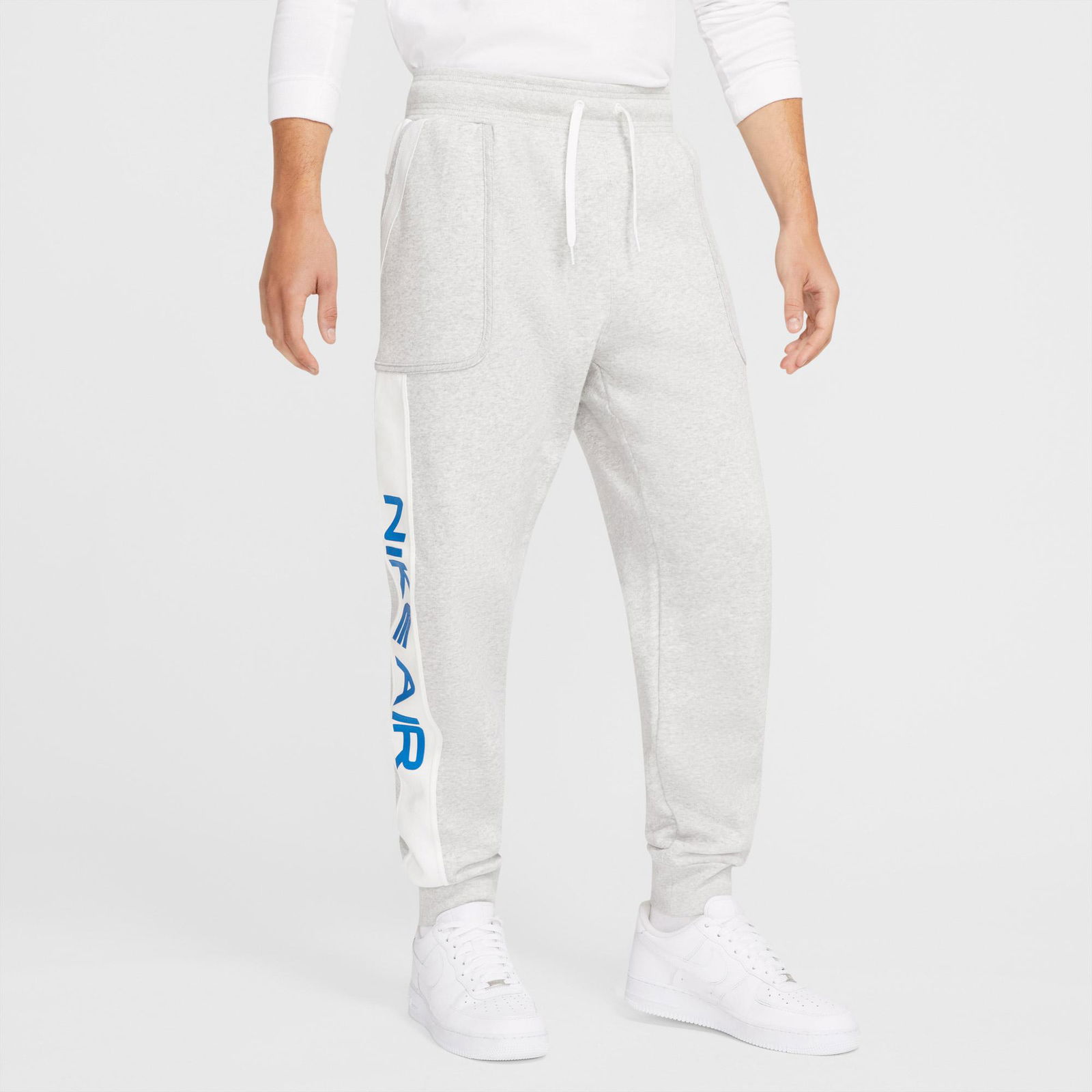 Nike Sportswear Air Fleece Jogger Erkek Gri Eşofman Altı