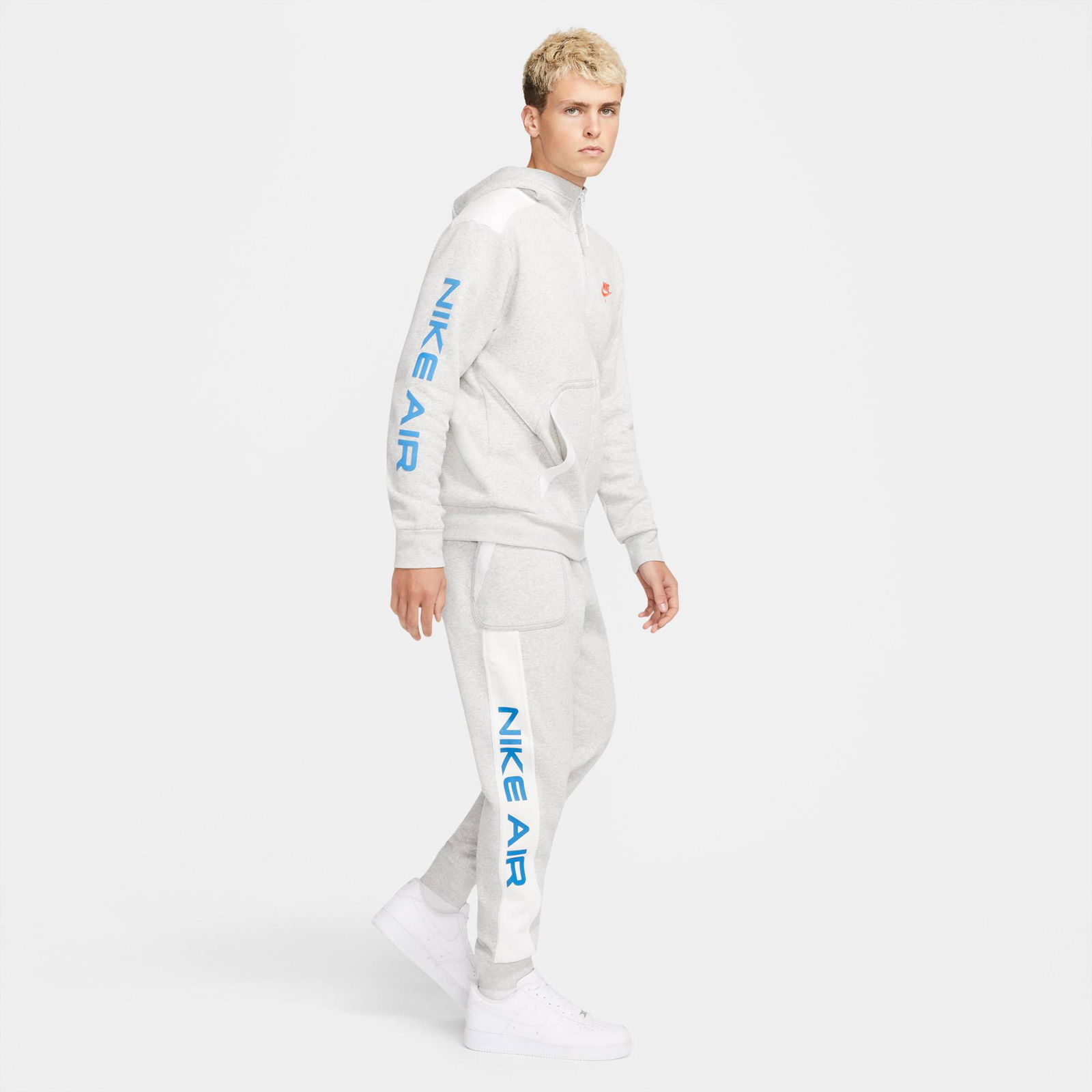 Nike Sportswear Air Fleece Jogger Erkek Gri Eşofman Altı